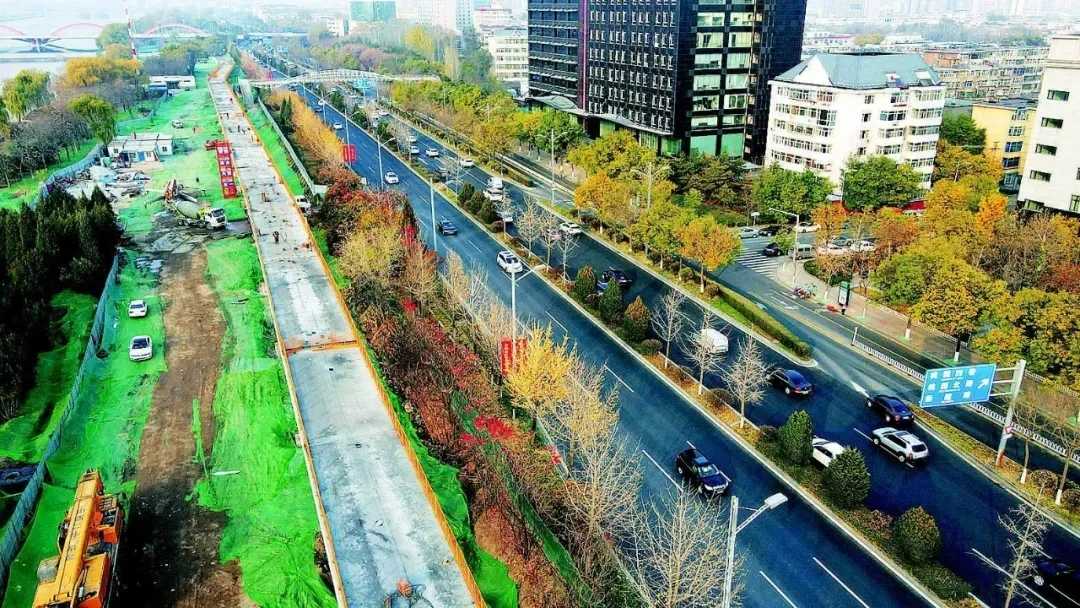 濱河自行車專用道主體完工，今年可運(yùn)行 