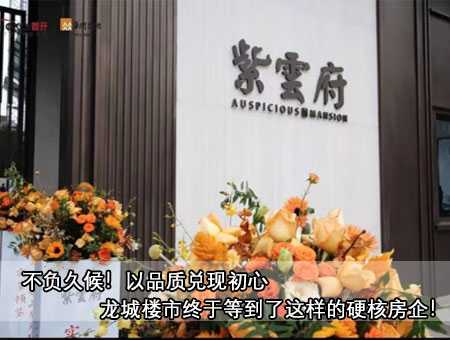 不負(fù)久候！以品質(zhì)兌現(xiàn)初心 龍城樓市終于等到了這樣的硬核房企！